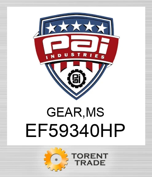 EF59340HP Шестерня, ms PAI INDUSTRIES