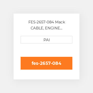 FES-2657-084 Mack CABLE, ENGINE Stop(84in) Кабель