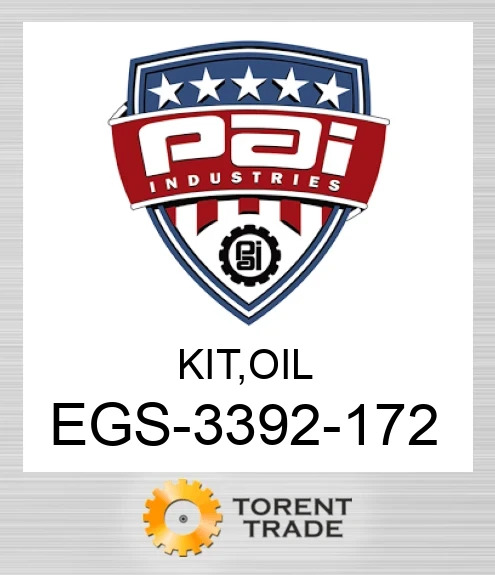 EGS-3392-172 Комплект, масло PAI INDUSTRIES