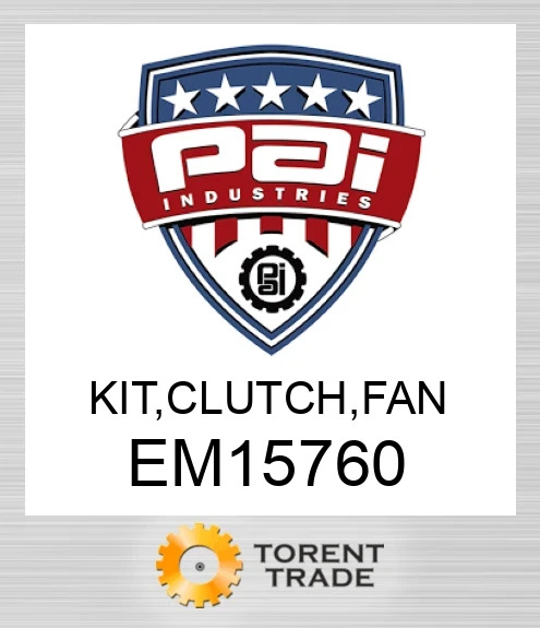 EM15760 Комплект, clutch, вентилятор PAI INDUSTRIES
