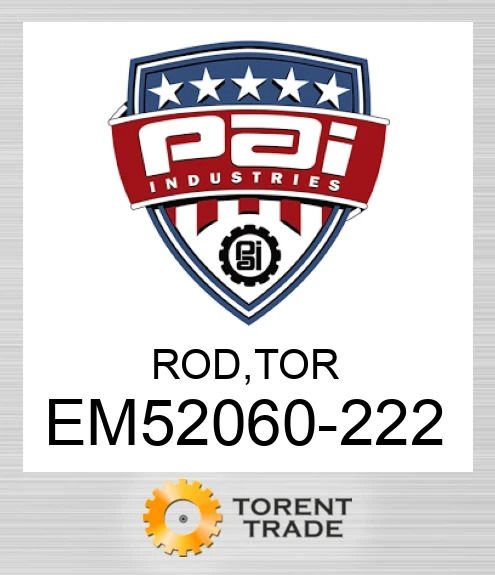 EM52060-222 Штанга, tor PAI INDUSTRIES