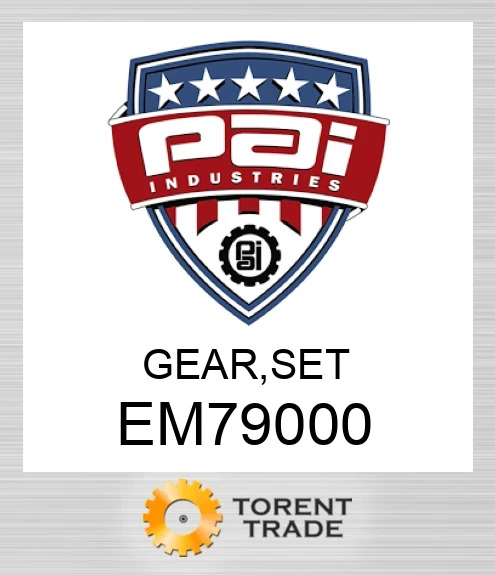 EM79000 Шестерня, комплект PAI INDUSTRIES