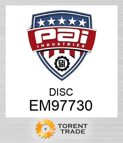 EM97730 Disc PAI INDUSTRIES
