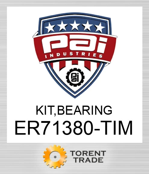 ER71380-TIM Комплект, підшипник PAI INDUSTRIES