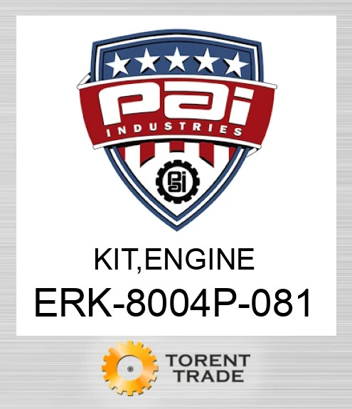 ERK-8004P-081 Комплект, двигун PAI INDUSTRIES