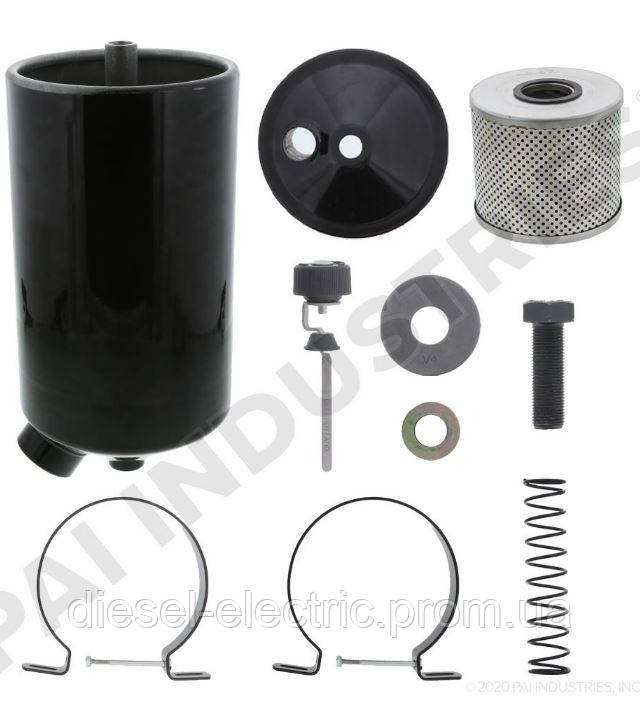 Бачок гідропідсилювача керма для техніки Mack & Volvo 39QC4128A, 39QC-4128A