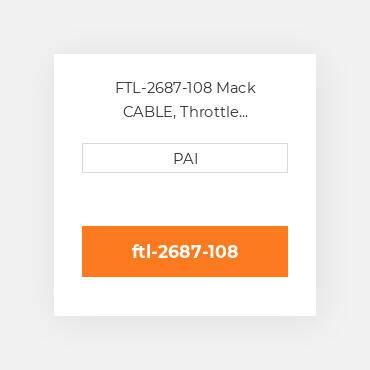 FTL-2687-108 Mack CABLE, Throttle Lock(108in) Кабель