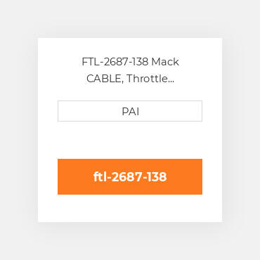 FTL-2687-138 Mack CABLE, Throttle Lock(138in) Кабель