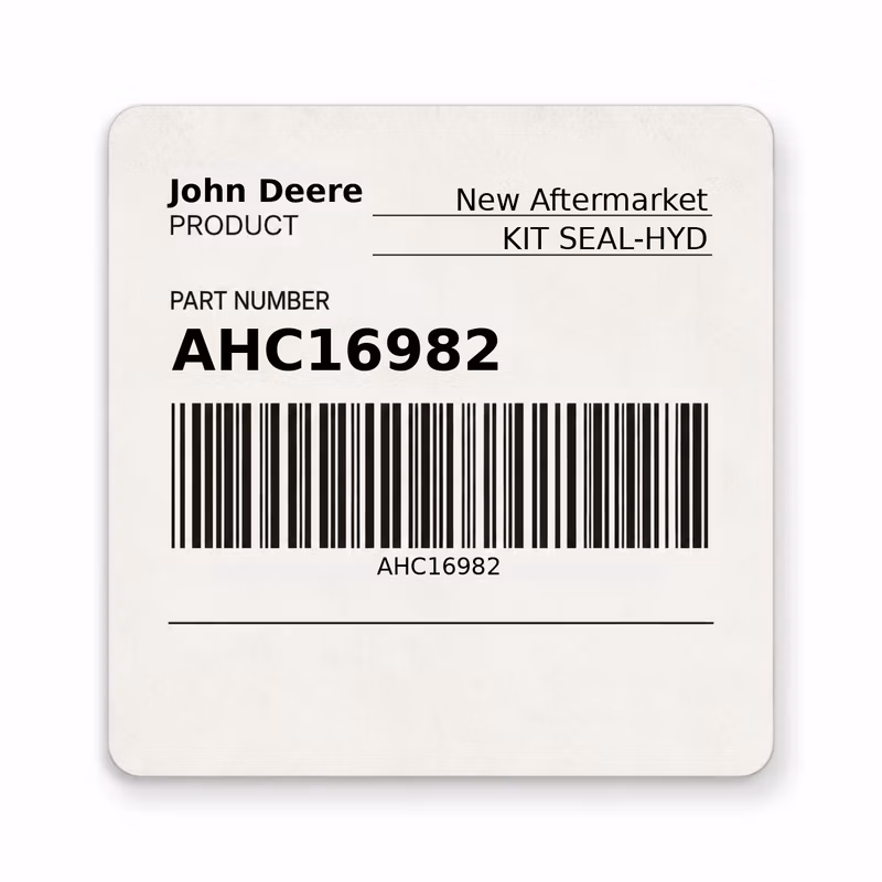AHC16982 KIT SEAL-HYD fits John Deere (New Aftermarket)