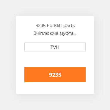 9235 Forklift parts Зчіплююча муфта Coupling - Synflex Jic 37 Deg Female Swivel
