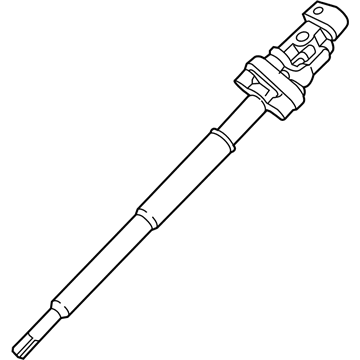 JB5Z-13C788-A Рульовий вал у зборі