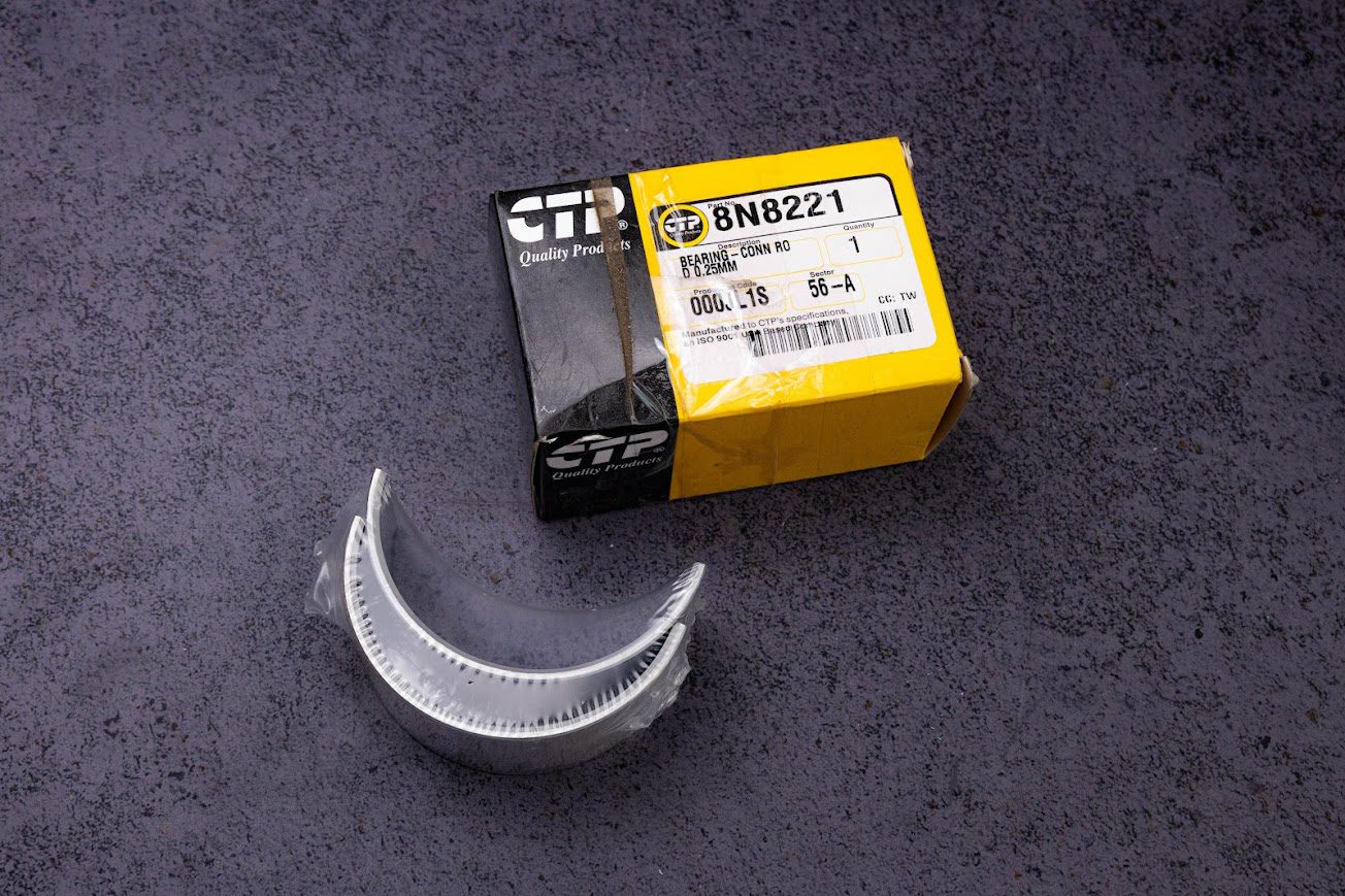 8N8221 Вкладиш шатунний для техніки Caterpillar. Гарантія 6 місяців.