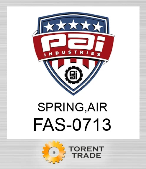 FAS-0713 Пружина, повітря PAI INDUSTRIES