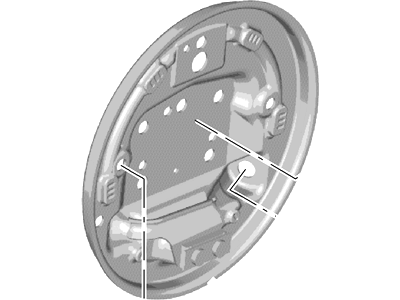 F8DZ-8620-CC Пластина гальма