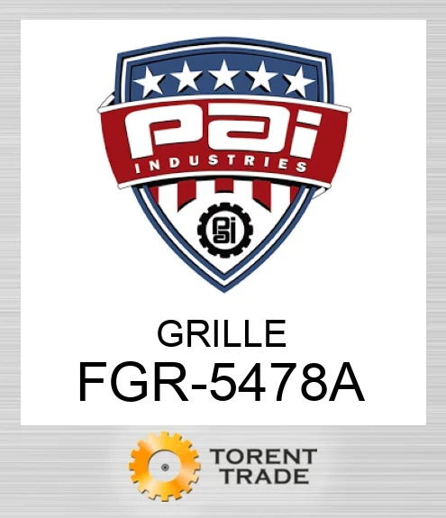 FGR-5478A Grille PAI INDUSTRIES