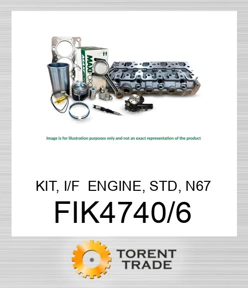 FIK4740/6 Комплект, двигун I/F, стандартний, N67 P#8094740 MAXIFORCE