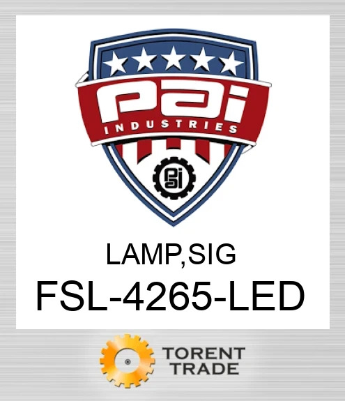 FSL-4265-LED Lamp, sig PAI INDUSTRIES