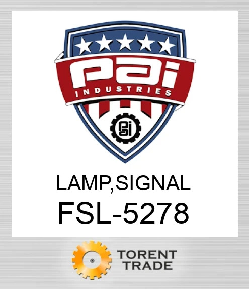 FSL-5278 Lamp, signal PAI INDUSTRIES