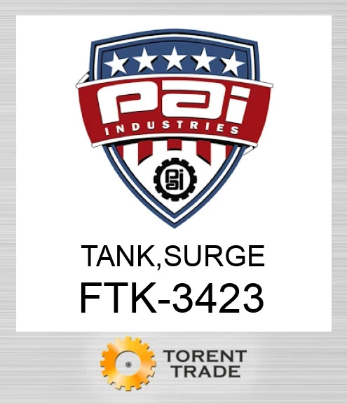 FTK-3423 Tank, surge PAI INDUSTRIES