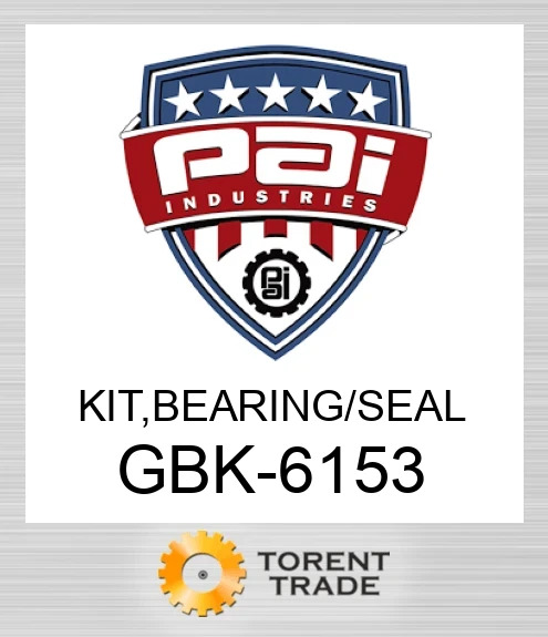 GBK-6153 Комплект, підшипник/ущільнювач PAI INDUSTRIES