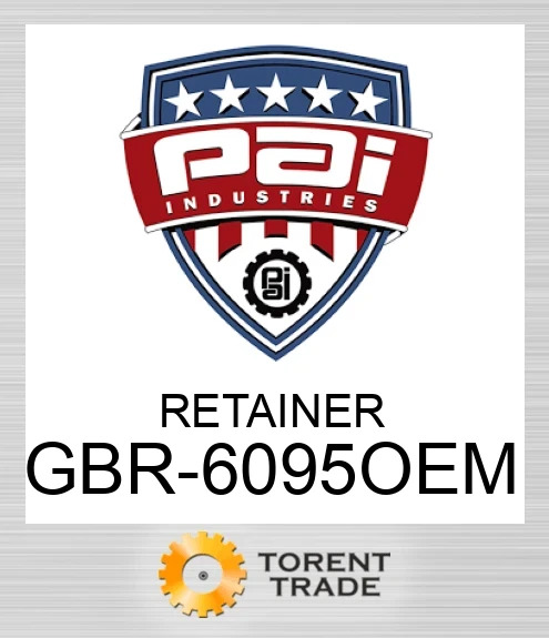 GBR-6095OEM Retainer PAI INDUSTRIES
