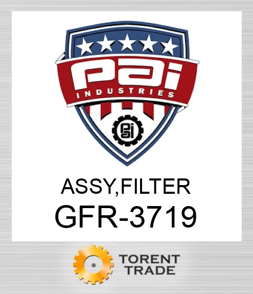 GFR-3719 Вузол, фільтр PAI INDUSTRIES