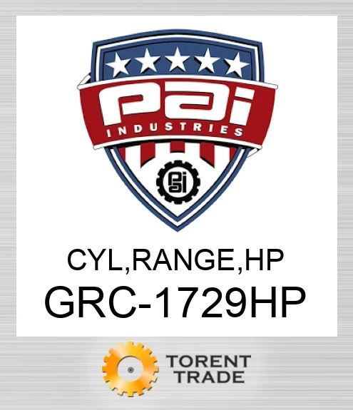 GRC-1729HP Cyl, range, hp PAI INDUSTRIES