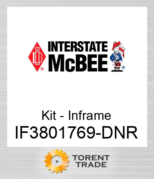IF3801769-DNR Комплект внутрішньорамного ремонту – 0.020in NEW AFTERMARKET INTERSTATE MCBEE