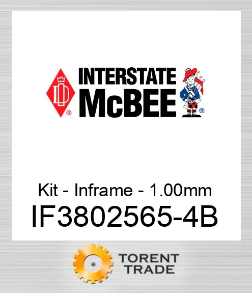 if38025654b Комплект внутрішньорамного ремонту – 1.00mm NEW AFTERMARKET CUMMINS