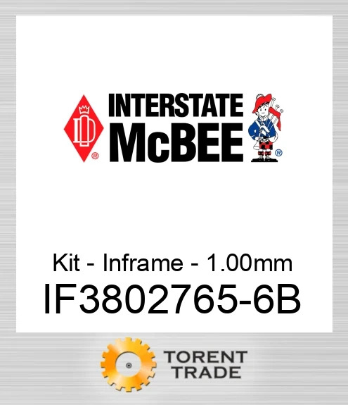if38027656b Комплект внутрішньорамного ремонту – 1.00mm NEW AFTERMARKET CUMMINS