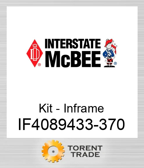 IF4089433-370 Комплект внутрішньорамного ремонту NEW AFTERMARKET INTERSTATE MCBEE