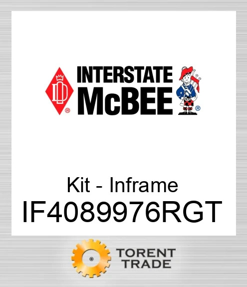 IF4089976RGT Комплект внутрішньорамного ремонту – 0.50mm NEW AFTERMARKET INTERSTATE MCBEE