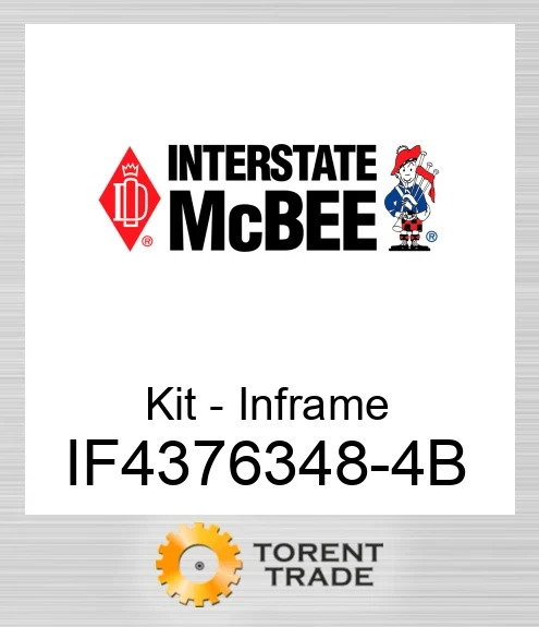 IF4376348-4B Комплект внутрішньорамного ремонту – 0.50mm NEW AFTERMARKET INTERSTATE MCBEE