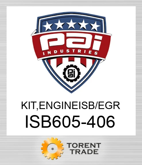 ISB605-406 Комплект, двигун isb/egr PAI INDUSTRIES