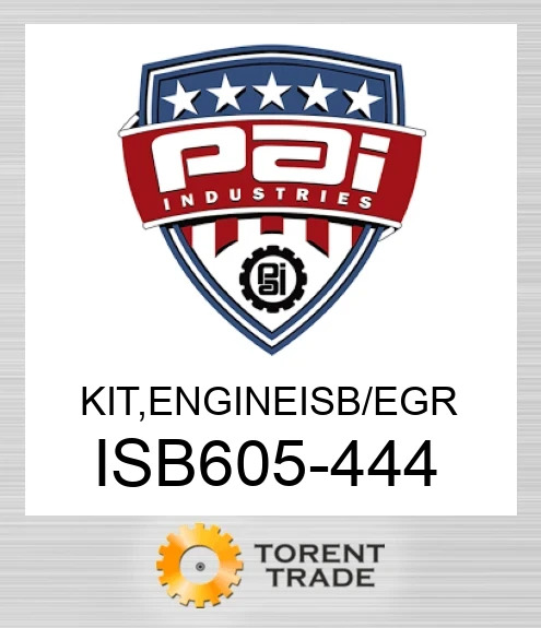 ISB605-444 Комплект, двигун isb/egr PAI INDUSTRIES
