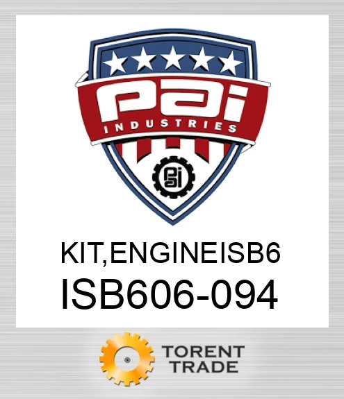 ISB606-094 Комплект, двигун isb 6 PAI INDUSTRIES