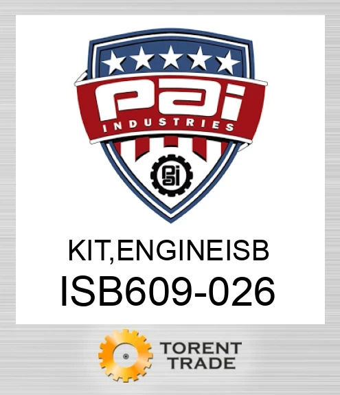 ISB609-026 Комплект, двигун isb PAI INDUSTRIES
