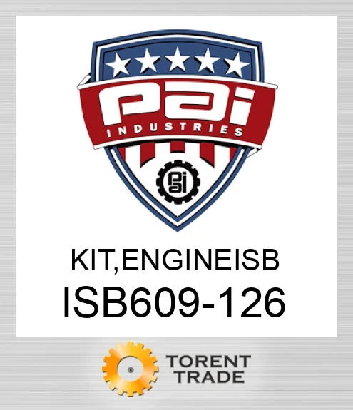 ISB609-126 Комплект, двигун isb PAI INDUSTRIES