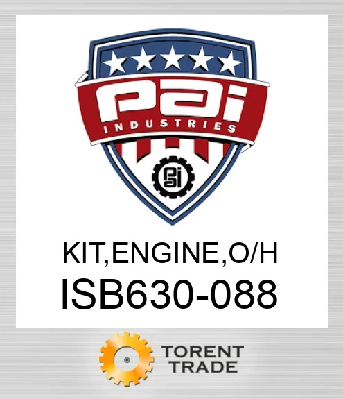 ISB630-088 Комплект, двигун , капітальний ремонт PAI INDUSTRIES