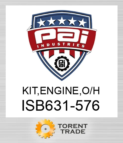 ISB631-576 Комплект, двигун , капітальний ремонт PAI INDUSTRIES