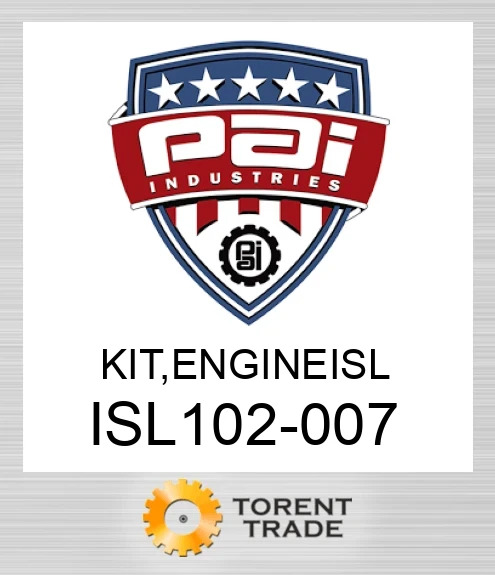 ISL102-007 Комплект, двигун isl PAI INDUSTRIES