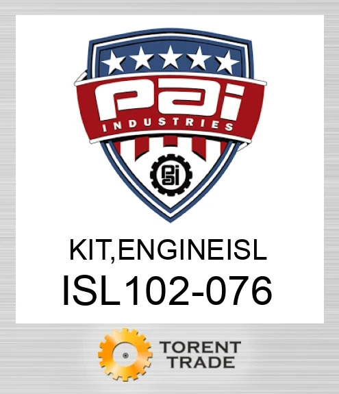 ISL102-076 Комплект, двигун isl PAI INDUSTRIES