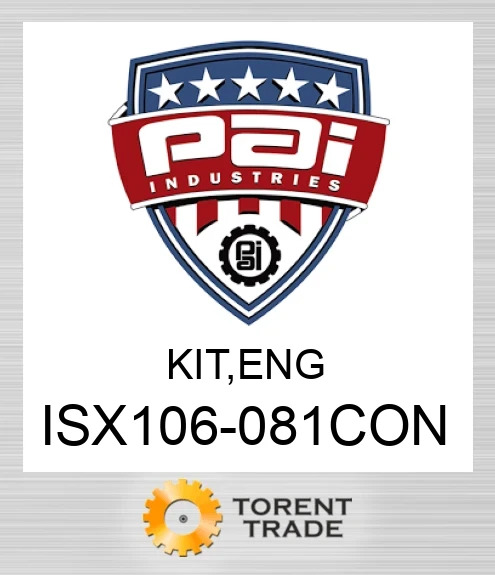 ISX106-081CON Комплект, двигун  PAI INDUSTRIES