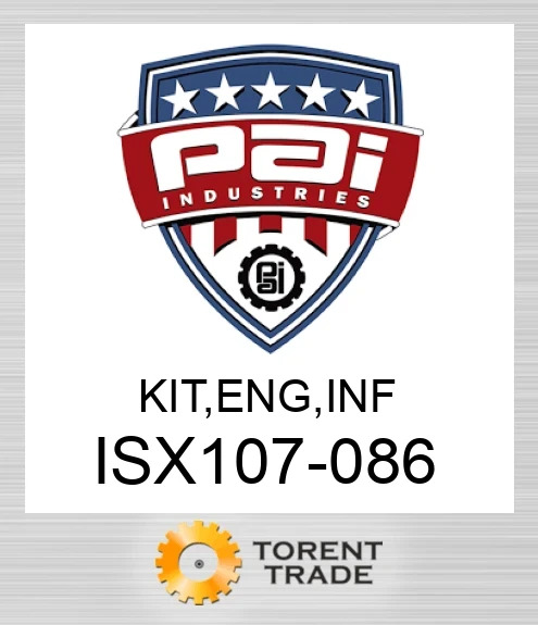 ISX107-086 Комплект, двигун , внутрішньорамний ремонт PAI INDUSTRIES