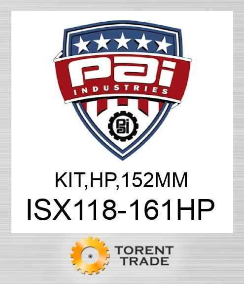 ISX118-161HP Комплект, hp, 152 mm PAI INDUSTRIES