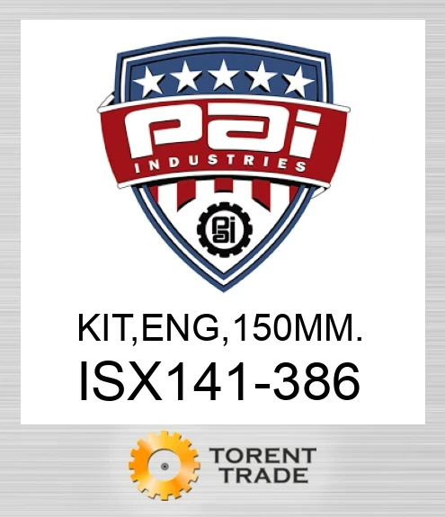ISX141-386 Комплект, двигун , 150 мм. PAI INDUSTRIES