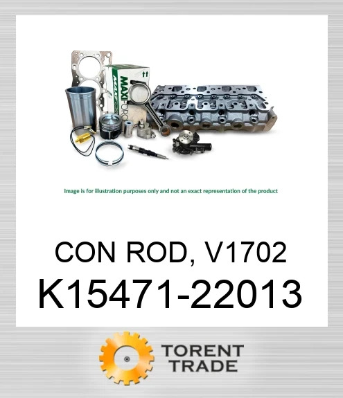 K15471-22013 Шатун, V1702  MAXIFORCE