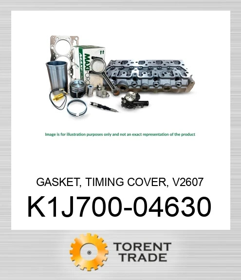 K1J700-04630 Прокладка, кришка розподільного механізму, V2607 MAXIFORCE