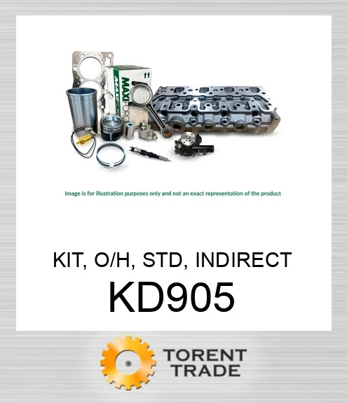 KD905 Комплект, капітальний ремонт, стандартний, непряме впорскування, D905 MAXIFORCE