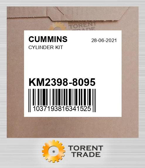 KM2398-8095 Циліндр комплект CUMMINS NEW AFTERMARKET